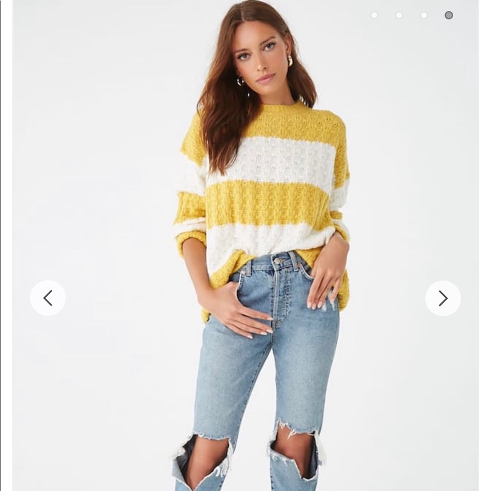 Chunky Striped Sweater - Picture 4 of 5